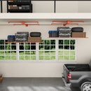 Orange Overhead Garage Storage Rack 3x6 FT