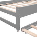Daybed With 2 Trundles, 3 Storage Cubbies, Built In USB Charging Light