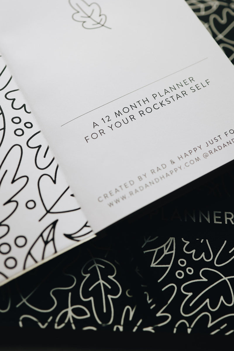 5x8 Undated Planner - Leaves Edition