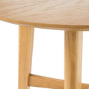 Mid-Century Modern Round Bar Table – 42" High Bar Table with Tapered Legs by HouseOfZazla