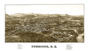 Vintage Map of Penacook, New Hampshire 1887