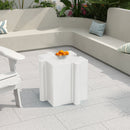 3-Piece Artistic Puzzle Table Set, Modular MGO Side Tables by HouseOfZazla