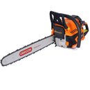 52Cc Gasoline Chainsaw With 20" Oregon Bar And Chain For Wood Cutting Plastic - Orange by HouseOfZazla