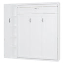 Murphy Wall Bed With Shelves, Wardrobe And LED Lights by Unique Piece Furniture