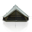 4 Season Bell Tent 13.1FT, Green Waterproof Glamping Yurt Tent by HouseOfZazla