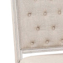 Wynsor Fabric & Antique Champagne Finish Side Chair (Set of 2) by HouseOfZazla