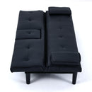 Sofa Bed With Foldable Design And Cup Holder