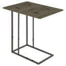 Mortimer - Snack Table With Expandable Top - Gray by HouseOfZazla