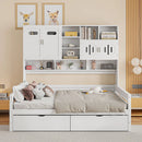 Daybed With All-In-One Cabinet And Shelf by Unique Piece Furniture