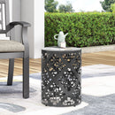 Outdoor Metal Modern Design End Table by HouseOfZazla