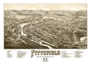 Vintage Map of Pittsfield, New Hampshire 1884
