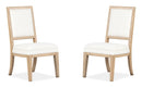 Coventry - Upholstered Side Chair (Set of 2) - Honey Maple