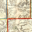 Vintage Map of Allegany County, New York 1856