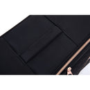 4-Piece Set (16/20/24/28), Softshell Suitcase Spinner Wheels Terylene Luggage Sets Carry On Suitcase Luggage Lightweight Durable Suitcase Black