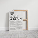 Be Still and Know Psalm 46