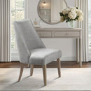 Winfield - Upholstered Dining Chair (Set of 2) - Light Gray by HouseOfZazla