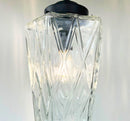 Vintage Diamond Prism Glass Pendant Light