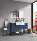 40x24 LED Lighted Bathroom Wall Mounted Mirror with High Lumen+Anti-Fog Separately Control+Dimmer Function