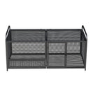 Chicken Cage, Poultry Breeding Coop - Black / Silver by HouseOfZazla