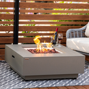 Propane Fire Pit Table Outdoor 50,000 BTU Firepits for Outside CSA Certified