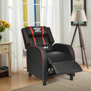 Massage Racing Gaming Single Recliner Chair by LJGDeals