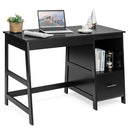 47.5 Inch Modern Home Computer Desk with 2 Storage Drawers by DirectDeals