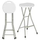 Folding Patio Dining Chairs 28" - Set of 2, 330 lbs Capacity by LJGDeals