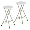 Folding Patio Dining Chairs 28" - Set of 2, 330 lbs Capacity by LJGDeals