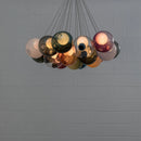 28 Multiple Colour Chandelier - Cluster