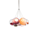 28 Multiple Colour Chandelier - Cluster