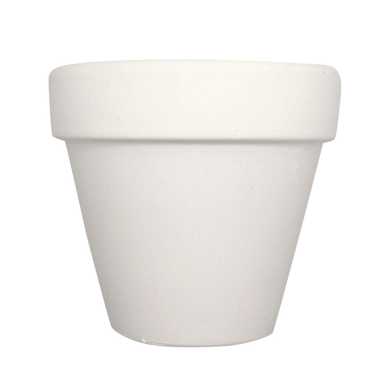 2'' White Clay Pot