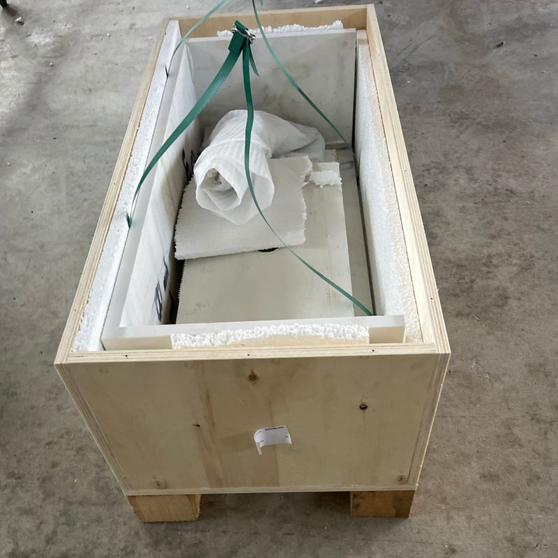 White Quartz Handcrafted Kitchen and Bathroom Sink - Engineered Stone Durability, photo 10 of 12