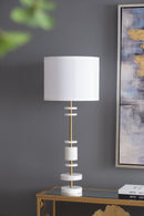 D15x30" Table Lamp (Lamp Shade Assembly Required)