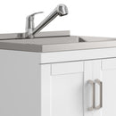 Kyle - Laundry Cabinet & Faucet And Stainless Steel Sink by Unique Piece Furniture