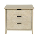 3 Drawer Cabinet - Natural Wood Finish