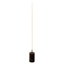 Prism - LED Floor Lamp With On / Off Switch Base - Gold / Marble