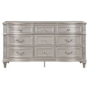 Katerina - 9 Drawer Dresser With Removable Jewelry Tray - Oak