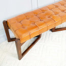 Riley - Bench - Brown / Rustic / Tan by HouseOfZazla