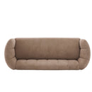 Mirelle 80 in. Modern Curved Velvet Sofa Couch