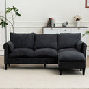 Convertible Combination Sofa With Footstools With Storage by Unique Piece Furniture