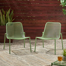 Outdoor Iron Chair With Design