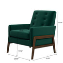Cole - Solid Wood Lounge Chair by Unique Piece Furniture