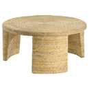 Mize - Round Coffee Table - Natural by HouseOfZazla