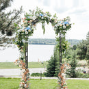 Metal Garden Arch with Adjustable Width for Climbing Plants by HouseOfZazla
