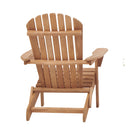 Oversize Outdoor Folding Adirondack Chair, Patio Chair For Garden by HouseOfZazla
