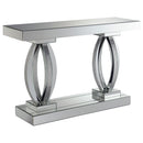 Drea - Entryway Sofa Console Table - Silver by HouseOfZazla