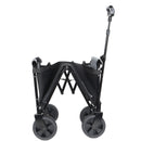 All-in-One Convertible Folding 4-Wheel Trolley with Bench Seat