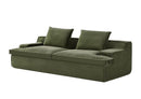 Nimbus - Oversized Full Foam 4 Seater Couch For Living Room Upholstered In Soft, Wide Armrests