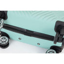 2Piece Luggage Sets ABS Lightweight Suitcase, Spinner Wheels, (20/14) LIGHT BLUE