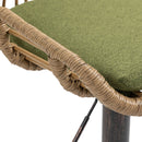Modern Swivel Bar Stools Adjustable Counter Chairs With Footrest (Set of 2) by HouseOfZazla